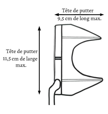 taille putter maillet