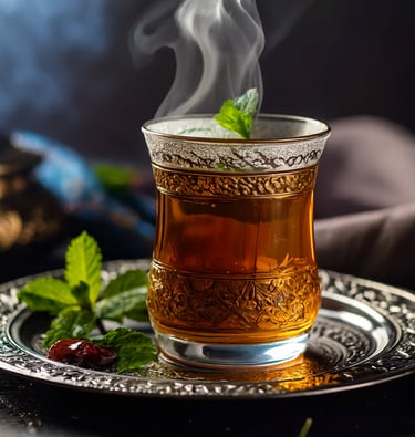 Moroccan mint tea