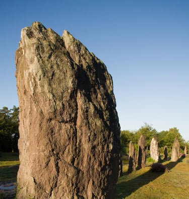 menhirs de monteneuf foret de broceliande