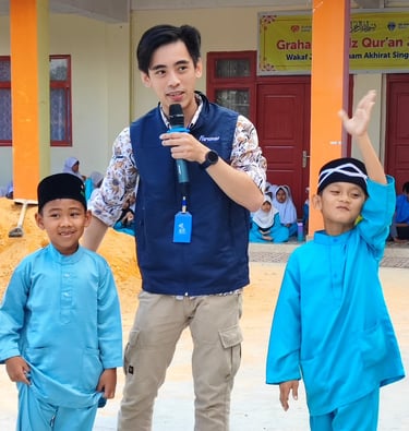SD Juara Batam Harumas Berbagi PT Usaha Kiat Permata CSR