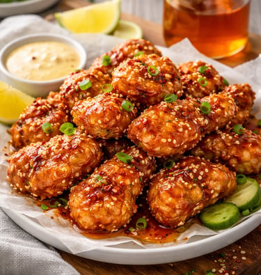 Crispy Hot Honey Chicken Recipe