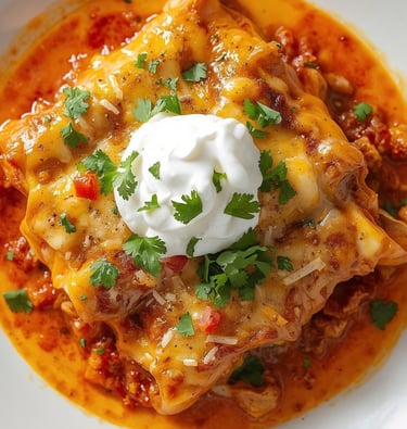 Spicy Chicken Enchiladas Recipe