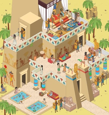 jeu observation quizz theme egypte événement