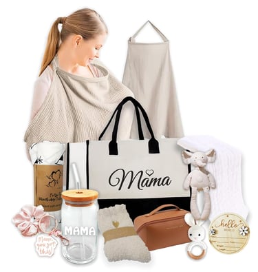 New Mom gift basket