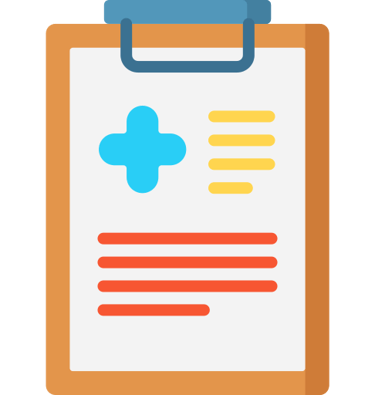 icon illustrant un bilan diététique