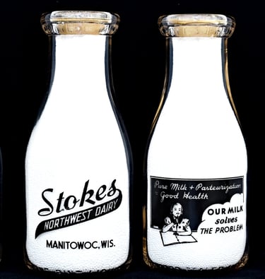 Wisconsin Milk Bottle