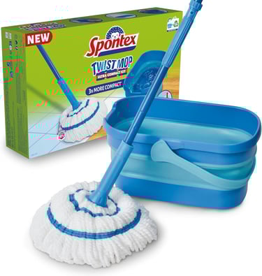 a cleaning mop with a cleaning mop and a cleaning brush
