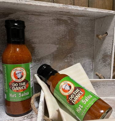 Showing the 2021 new label design on our bottles