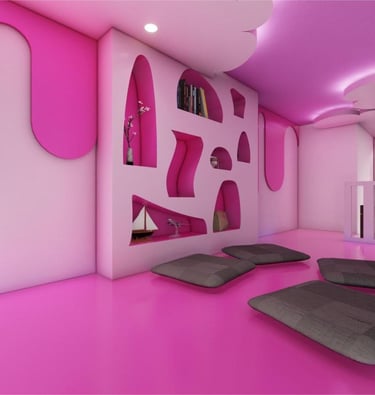 Desain interior modern minimalis oleh Oemah