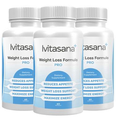 Billede af tre flasker med Ivitasana kosttilskud