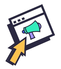 a megaphone with a megaphone and a megaphone