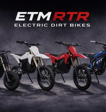 ETM RTR Electric Dirt Bikes