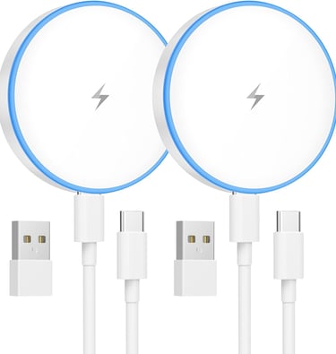 El Apple MagSafe Charger es el cargador inalámbrico más práctico para iPhone 2025.