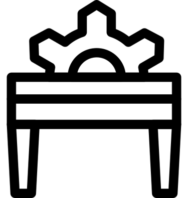 buatkan icon tentang desain ergonomis industrial untuk furniture