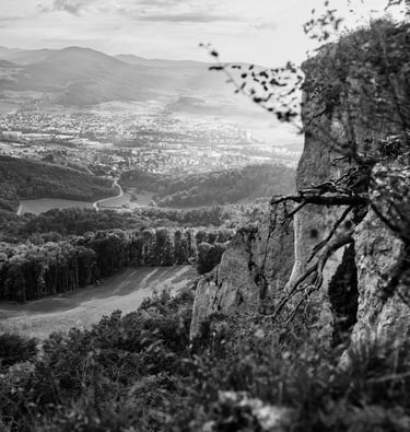 Weitblick über die Schweizer Landschaft – Beispiel aus der Masterclass Landschaftsfotografie Basel.