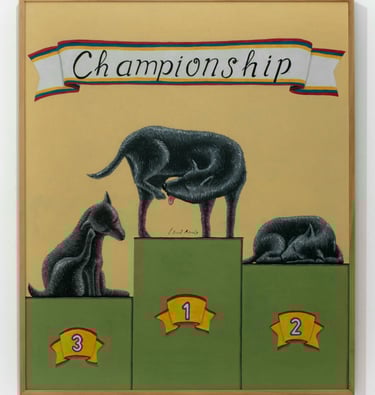 Championship, We are stardust series 120x100cm