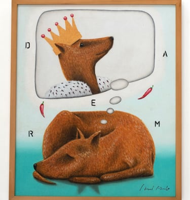 Dream 2020, We are stardust series, 60x50cm