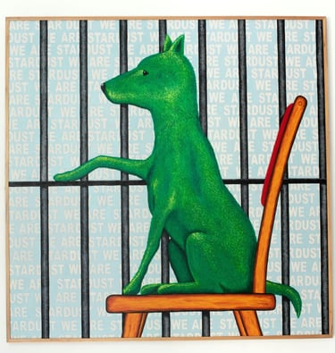 Find a Way 2020, We are stardust series 160x160cm