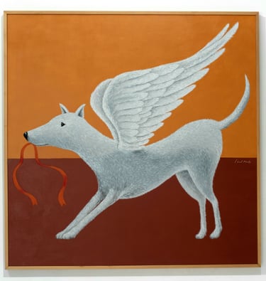 I Got Wings 2020, We are stardust series, 140x140cm