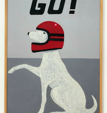 Let's Go 2020, We are stardust series, 100x70cm