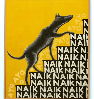 Naik 2020, We are stardust series, 120x100cm