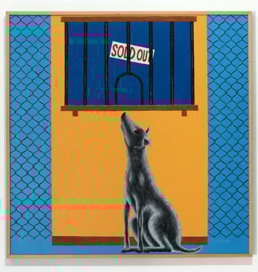 Sold Out 2020, We are stardust series, 120x120cm