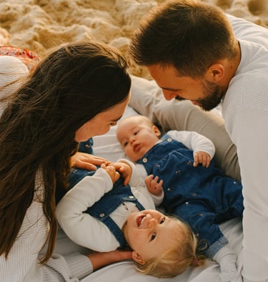 photo de famille au cap ferret