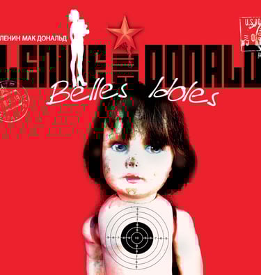 Pochette de l'album cinq titres de Lenine Mc Donald, Belles idoles