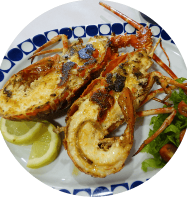 Langosta a la plancha