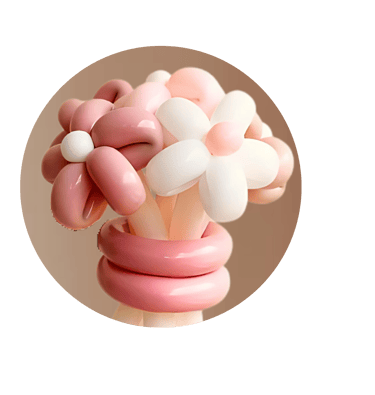 Handcrafted balloon bouquets & crepe paper florals for unforgettable events. dubai ,sharjah