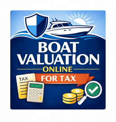 Boat Valuation Online for Tax