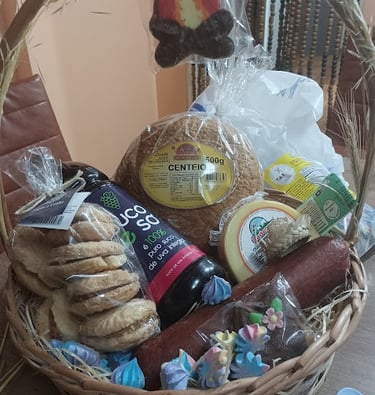 Cestas para datas especiais Cestas de Café da Manahã