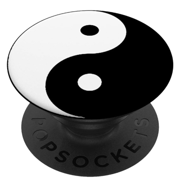 Shengekka - Shan Shankaran - Yin Yang Design PopSockets Swappable PopGrip