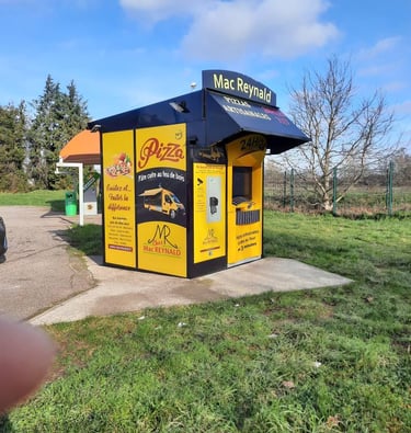 Distributeur de Pizza, Mac Reynald, Dommartin les Toul