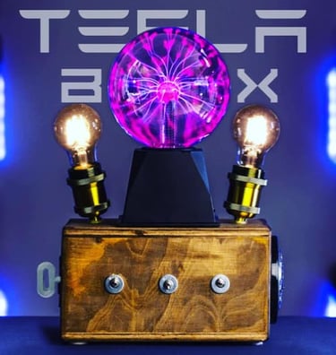 Escape room box transportable électronique tesla