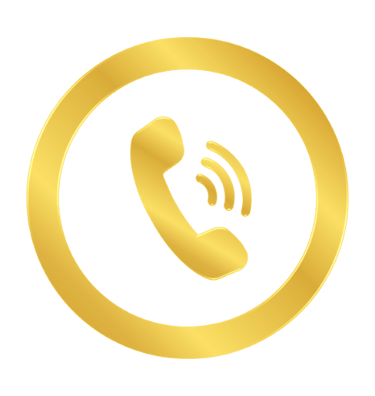 golden phone symbol