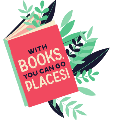 With books, you can go places! 