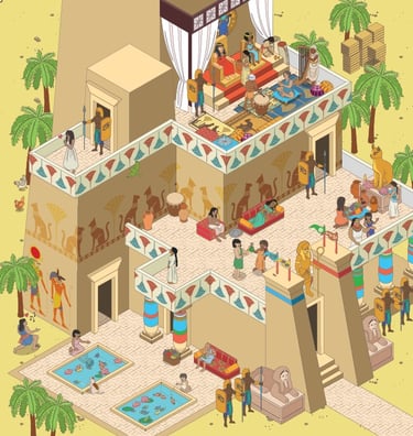 jeu observation quizz theme egypte événement