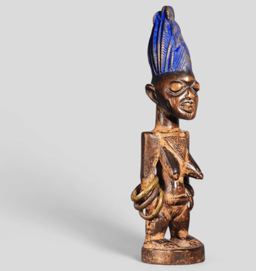 ibeji martin bril igbomina ajasse twin figure ibedji 