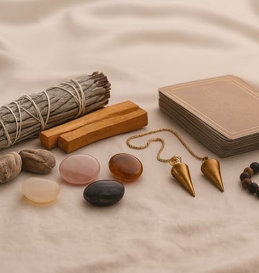 ésotérisme & spiritualité, oracles, pendules divinatoires, bougie magiques
