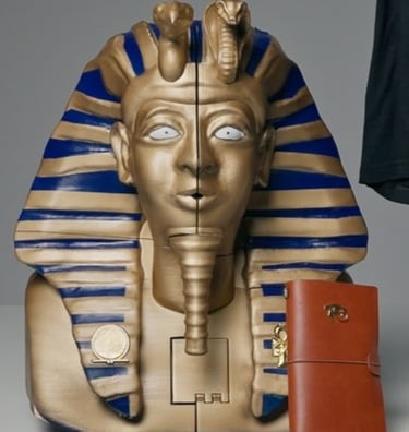 Escape Room transportable box électronique pharaon égypte