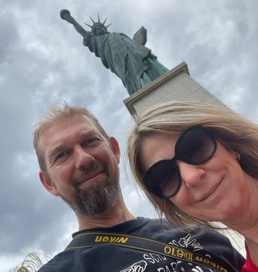 statue of liberty, Paris, France