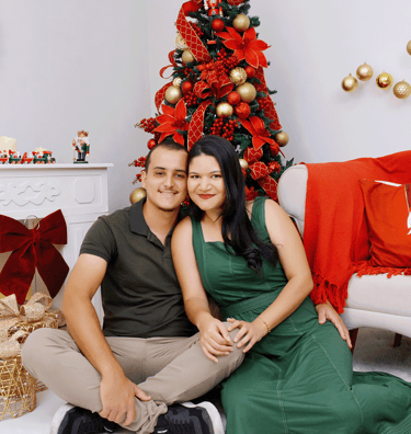 Maria Luiza e João Pedro proprietários da Zellare Natal
