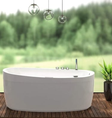 BAÑERA HIDROMASAJE ISLA FIRPLAK