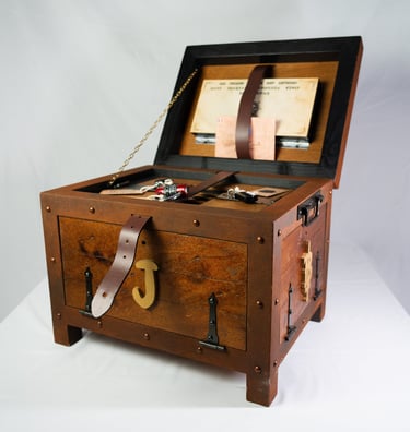Escape Room transportable box Pirate
