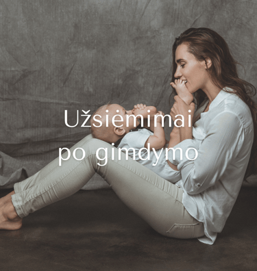 Užsiėmimai po gimdymo