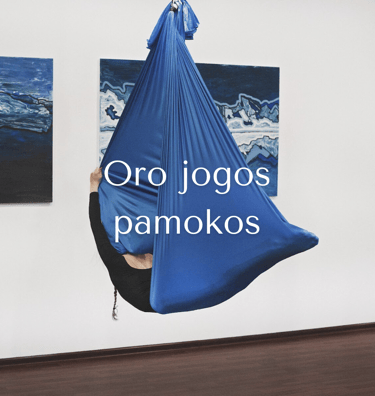 Oro joga pamokos