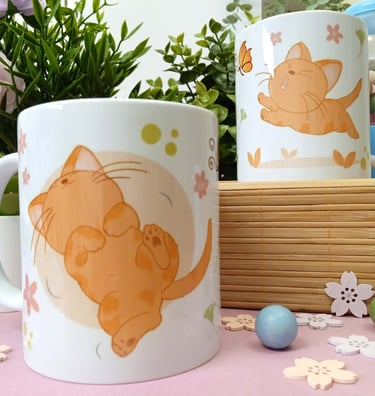 Mug céramique mignon à personnalisé