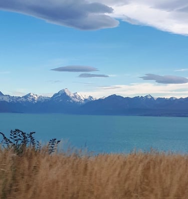 Mount Cook, New Zealand, NZ, Lake Tekapo