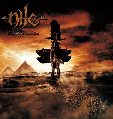 nile band ithyphallic album cover